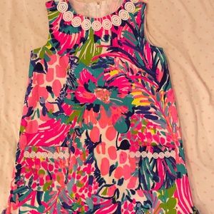 Girls Lilly Pulitzer Dress , brand new- worn for one day 1st day of school.